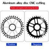 30T 32T 34T 36T 38T 40T Round Oval Chainring Narrow Wide Single Chainring for 12 Speed Bicycle Chain Ring Parts K3NC