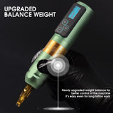 New ORIGIN AMBITION SOLDIER V2 Wireless Tattoo Machine Brushless Motor Rechargeable Battery Pen For Artist Body