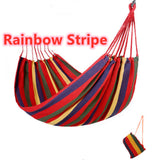 Double Hammock Two Person Bed For Backyard Porch Patio Outdoor Indoor Hanging Chair Hammock Garden Furniture