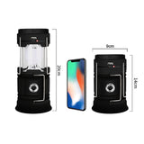 New LED Camping Light Outdoor Fishing Flashlight Portable Strong Light Emergency Lantern Charging Tent Use 18650 Battery