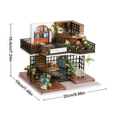 DIY Dollhouse Miniature With Furniture Wooden Dollhouse Kit DIY Dollhouse Miniature With Furniture Wooden Dollhouse Kit