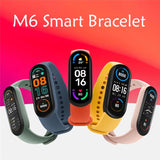 M6 Smart Band Fitness Tracker Bracelet Heart Rate Blood Pressure Monitor Smart Watch Android IOS 2021 Hot Sale Sport Smartband 6