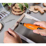 5-Speed Adjustment Mini Electric Grinder USB Charging Grinding Machine for Jade Carving Wood Punching Metal Grinding Polishing