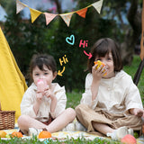 Wireless 2Pcs Kids Walkie Talkie with Lanyards Outdoor 3KM Interactive Toy Transceiver Flashlight Interphone Gifs for Boys Girls