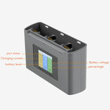 Drone Batteries Colorful Screen Digital Display Two Way Charging Hub USB Battery Charger for DJI Mini SE Accessories