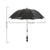 Flexible Adjustable Baby Stroller Umbrella Holder Accessories Mount Multiused Wheelchair Parasol Shelf Bike Connector