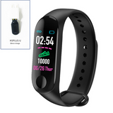M3 Plus Smart Band Fitness Tracker Watch Sport Bracelet Heart Rate Blood Pressure Smartband Monitor Health Wristband Hot Sale