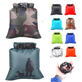 5pcs/set Waterproof Dry Bag Storage Pouch Rafting River Trekking Swimming Boating  Floating Kayaking Backpack Camping Hiking Bag