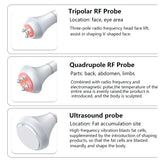 3In1 80K Ultrasonic Cavitation Machine Lipo Weight Loss RF Beauty Device Face Lift Anti-wrinkle Fat Burning Body Shape Massage