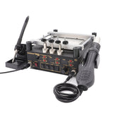 Gordak 863 3 in 1 Digita Hot Air Heat Gun BGA Rework Solder Station Electric Soldering iron IR Infrared Preheating Station