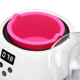 Wax Warmer Machine Hard Wax Heater Fashionable LED Professional Safe ABS Temperature Adjustable for Home for Women
