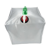 10/20L Water Bag Portable Transparent PVC Outdoor Folding Water Storage Bag Bucket For Car Wash Camping Hiking Picnic