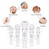 5in1 epilator women electric female epilator facial hair removal remover women shaver lady Shaving Machine for bikini,body,face