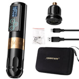 New ORIGIN AMBITION SOLDIER V2 Wireless Tattoo Machine Brushless Motor Rechargeable Battery Pen For Artist Body