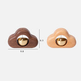 Wood Suction Door Wind Chime Magnetic Doorbell Refrigerator Magnet Housewarming Gift Door Opening Reminder