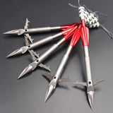 5pcs Tail Wing Fish Dart Shooting Fishing Dart Split Deep Water Fish Slingshot Bullet Dart Strong Penetrating Fishing Tool