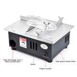 S3 Mini Table Saw Woodworking Electric Small Bench Saw Handmade DIY Hobby Model Crafts Cutting Tool 775 Motor 96W 63mm
