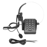 Corded Telephone with Headset Call Center Telephone with Omnidirectional Microphone Headset for Office Home Call Center Phone