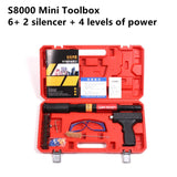 Steel Nails Guns Rivet Tool Concrete Wall Anchor Wire Slotting Device Decoration Rivet Gun Tufting Gun 4 Modes Slag Discharge