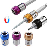 Magnetic Bit Holder Alloy Electric Magnetic Ring Screwdriver Bit Anti-Corrosion Strong Magnetizer for Phillip Drill Bit Magnetic