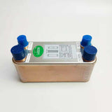 Brazed plate heat exchanger, 30 Plates Wort Chiller,Max 4.5 MPa ,316 Stainless Steel Material - Homebrew Wort Chiller