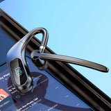 Wireless Bluetooth-compatible Headset Kj12/kj10 Business Driving Sports Cycling Ear-hook Noise Reduction Earphone