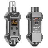 Wireless Transmitter Receiver USB Chargeable UHF Wireless Microphone System XLR Female To 6.5mm Male Adapter For Dynamic Mic