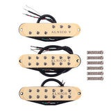 1 Set Alnico V Humbucker Pickup M/N/B Set Electric Replacement Accessories