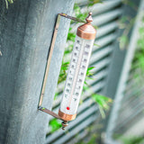 Outdoor Thermometer Wall Thermometer With Bronze Design Stylish Garden Thermometer Suitable For Garage Garden Wall Greenhouse