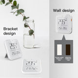 ZigBee 3 in 1 Temperature Humidity Illumination Sensor APP Control Intelligent Linkage Indoor Temperature Humidity Meter