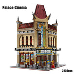 MOC 2734pcs City Streetview series The brickstive Modern Library Model Building Blocks Bricks Kids Toys Gifts Christmas gifts