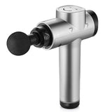1800MAH 12V Massage Gun LCD Display Body Exercising Muscle Electric Massager 4 Heads Buttom Fascia Gun for Neck Back Vibrator