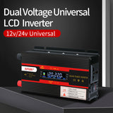 6000W DC12V to AC220V Portable Car Power Inverter 3000W/4000W Charger Converter Adapter Universal  Socket Auto Accessories dfdf