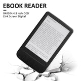4.3 Inch E-Ink Ebook Reader 800X600 Ereader Electronic Paper Book with Front Light PU Cover(8G)