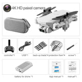LS MIN Drone Aerial Photography Wifi Fpv Combo 4K HD Dual Camera GPS Height Hold Quadcopter Gift Toy Remote Control Plane