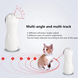 Automatic Cat Toys LED Laser Machine Interactive Smart Teaser Moving Toys Funny Cat Play Pet Electronic Products for Cats Kitten