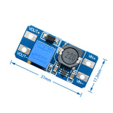 100pcs MT3608 DC-DC Adjustable Boost Module 2A Boost Plate 2A Step Up Module with MICRO USB 2V - 24V to 5V 9V 12V 28V LM2577