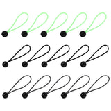 15pcs Camping Tent Binding Tie Rope Elastic Ball Awning Outdoor Cord Fixed Strap Outdoor tent Oxford rope strapping rubber band