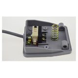 250V Footswitch Foot Momentary Control Switch Electric Power Pedal SPDT Grey