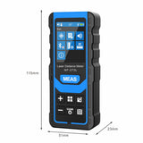 Noyafa NF-273L Laser Distance Meter 60M 80M 120M Rangefinder Laser Tape Range Finder Measure Length Area Volume Ruler Test Tool
