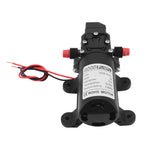 Electric Car Wash Mini Diaphragm Water Pump DC 12V 72W 130PSI 6L/Min Water High Pressure Diaphragm Self Priming Pump