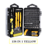 JUNEFOR Screwdriver Set Multitool Magnetic Torx Phillips Screw Bits Set Precision Screwdrivers Wrench Repair Phone PC Tools Kit