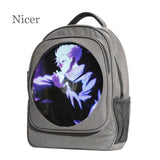 3d Fan Hologram Projector Backpack Wifi Led Sign Holographic Lamp Shopping Malls Advertising Display Support Images and Video