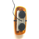 72LED Amber Yellow Truck Car Led Strobe Roof Lights Becaon Police Emergency Rescue Magnetic Vehicle Ambulance 12V 24V