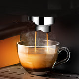1.5L 220V 20Bar Espresso Coffee Maker Machine Small Semi Automatic Italian Coffee Maker With Steam Fancy Milk Foam Maker