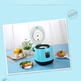 220V Mini Portable Electric Rice Cooker Non-stick Inner 1.2L Multifunctional Electric Cooking Machine EU/AU/UK/US Plug