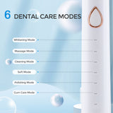 Sonic Toothbrush Electric Teeth Brush Face Cleansing Lifting 3 IN 1 Dental Cleaner for Teeth Whitening Oral Care Professional
