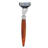 4pcs Men Razor Shaving Holder Kit Traditional Manual Razor Shaving Brush Soap Bowl Shaving Holder Set