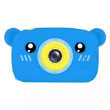 Kids Instant Camera For Children Print Camera 1080P Digital Camera For Kid Bear Shape Cartoon Photo Camera Toy Christmas Gift