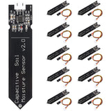 Capacitive Soil Moisture Sensor Corrosion Resistant for Arduino Moisture Detection Garden Watering DIY Electronic for Raspberry